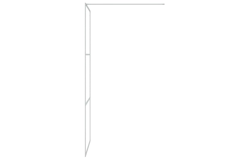 Walk-in suihkuseinäke hopea 80x195 cm kirkas ESG-lasi - Hopea - Talo & remontointi - Keittiö & kylpyhuone - Kylpyhuone - Suihkukalusteet - Suihkuseinät