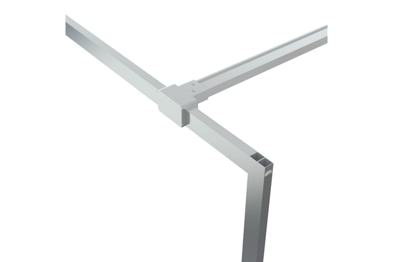 Walk-in suihkuseinäke hopea 80x195 cm kirkas ESG-lasi - Hopea - Talo & remontointi - Keittiö & kylpyhuone - Kylpyhuone - Suihkukalusteet - Suihkuseinät