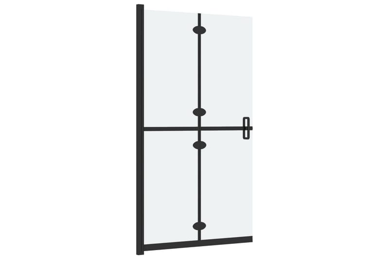Walk-in suihkuseinä kokoontaittuva ESG-huurrelasi 80x190 cm - Talo & remontointi - Keittiö & kylpyhuone - Kylpyhuone - Suihkukalusteet - Suihkuseinät