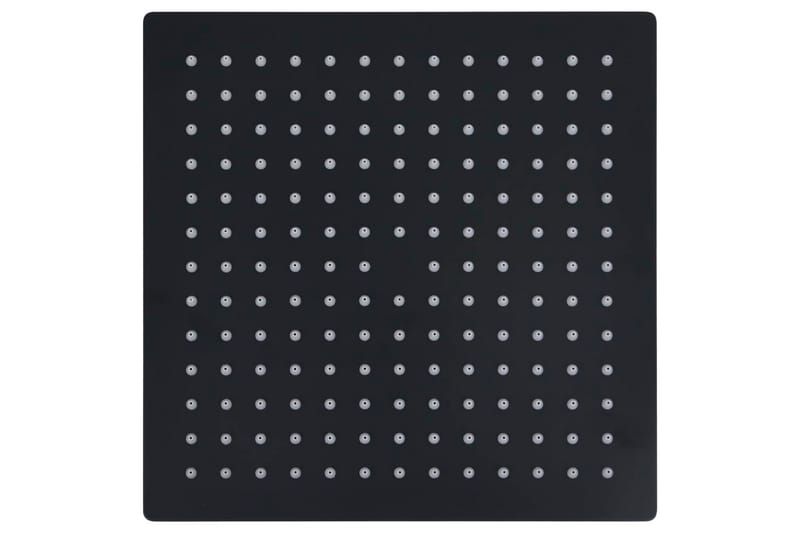 Sade suihkupää ruostumaton teräs 25x25 cm neliö musta - Talo & remontointi - Keittiö & kylpyhuone - Kylpyhuone - Suihkut - Kattosuihkut