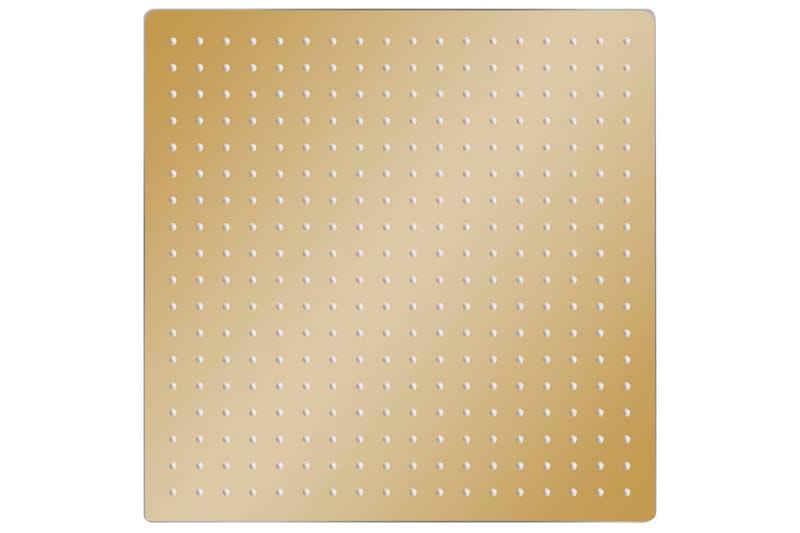 Sade suihkupää ruostumaton teräs 50x50 cm neliö kulta - Kulta - Talo & remontointi - Keittiö & kylpyhuone - Kylpyhuone - Suihkut - Suihkuletkut