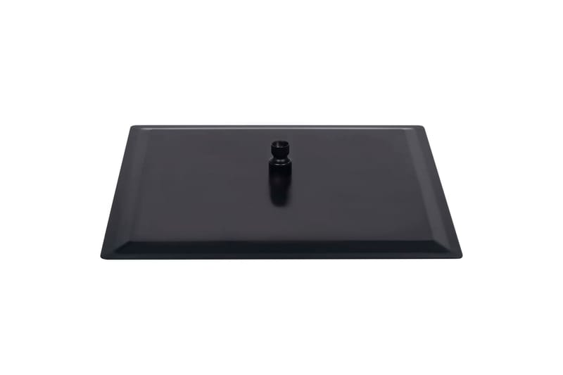 Sade suihkupää ruostumaton teräs 50x50 cm neliö musta - Talo & remontointi - Keittiö & kylpyhuone - Kylpyhuone - Kylpyhuonekalusteet - Kylpyhuoneen vetimet & kylpyhuonehelat
