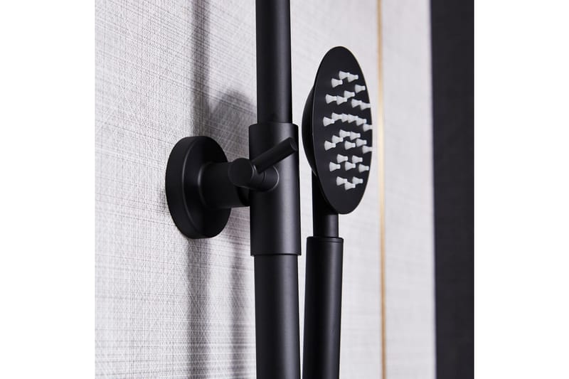 Sadesuihkusetti hanalla | Brusa - Musta - Talo & remontointi - Keittiö & kylpyhuone - Kylpyhuone - Suihkut - Suihkusetit