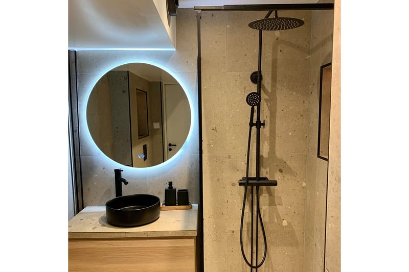 Sadesuihkusetti hanalla | Brusa - Musta - Talo & remontointi - Keittiö & kylpyhuone - Kylpyhuone - Suihkut - Suihkusetit