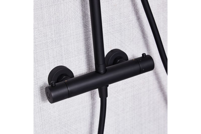 Sadesuihkusetti hanalla | Brusa - Musta - Talo & remontointi - Keittiö & kylpyhuone - Kylpyhuone - Suihkut - Suihkusetit