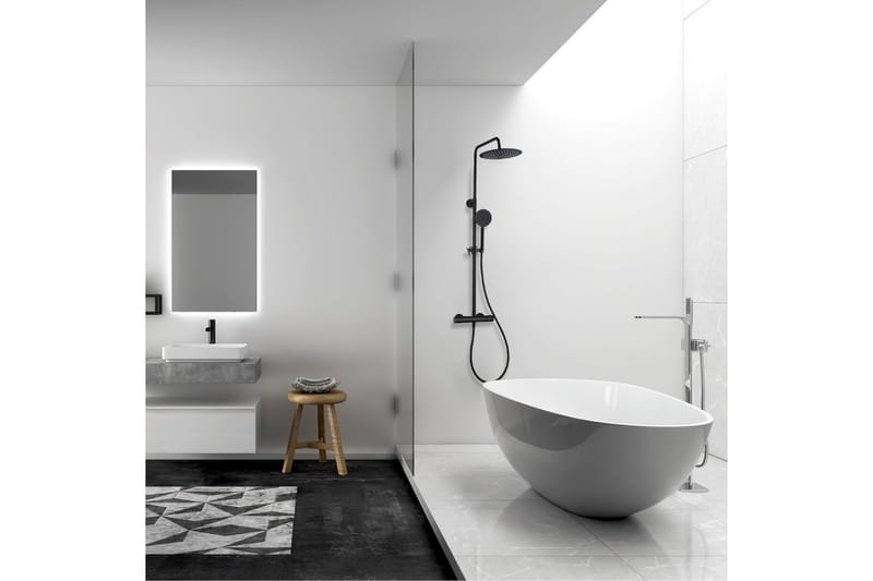 Sadesuihkusetti hanalla | Brusa - Musta - Talo & remontointi - Keittiö & kylpyhuone - Kylpyhuone - Suihkut - Suihkusetit