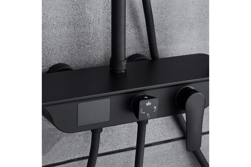 Sadesuihkusetti LED-näytöllä - Talo & remontointi - Keittiö & kylpyhuone - Kylpyhuone - Suihkut - Suihkusetit