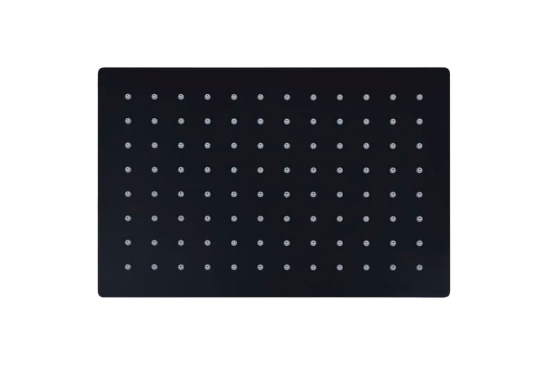 Sade suihkupää ruostumaton teräs 30x20 cm suorakaide musta - Talo & remontointi - Keittiö & kylpyhuone - Kylpyhuone - Suihkut - Suihkupää