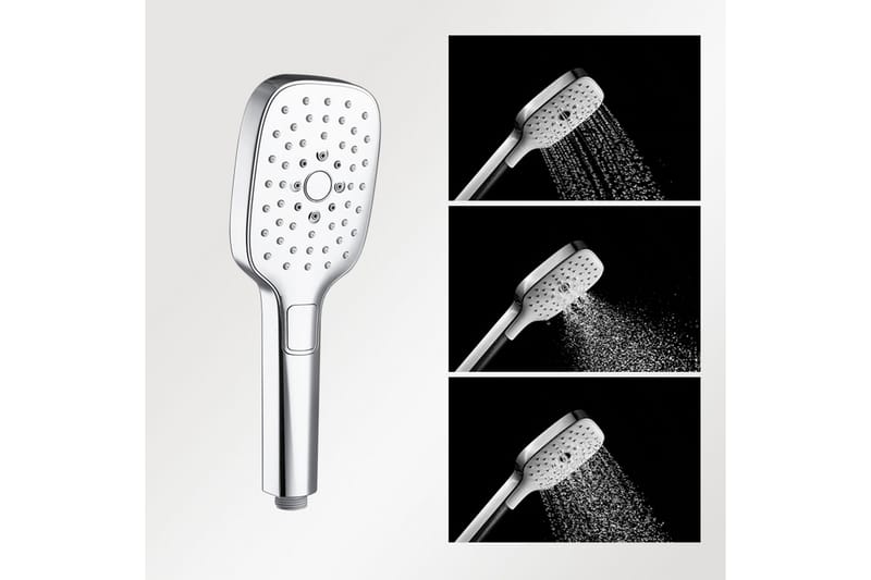 Käsisuihku Kolborshult 26 cm - Kromi - Talo & remontointi - Keittiö & kylpyhuone - Kylpyhuone - Suihkut - Käsisuihkut