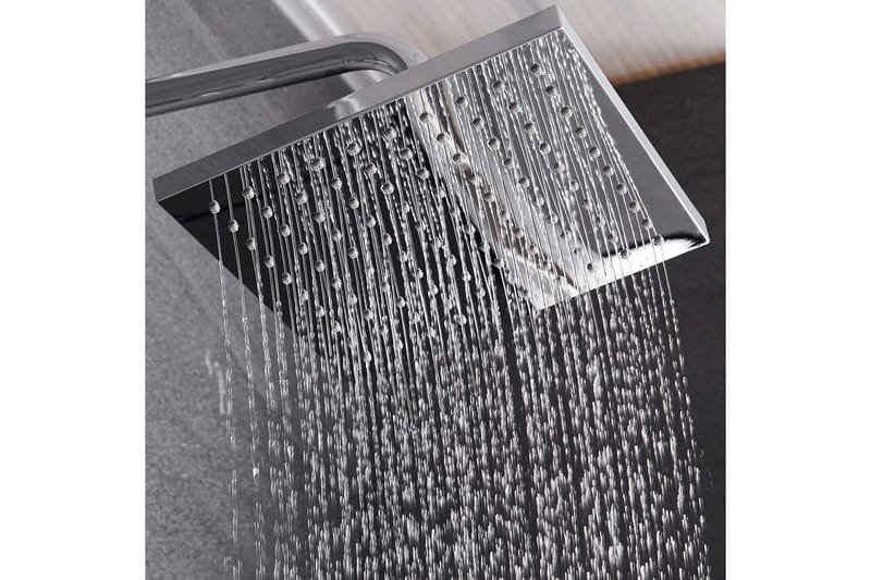 Täydellinen sadesuihkusetti käsisuihkulla | Korkeakiiltoinen ruostumaton teräs - Talo & remontointi - Keittiö & kylpyhuone - Kylpyhuone - Suihkut - Suihkusetit