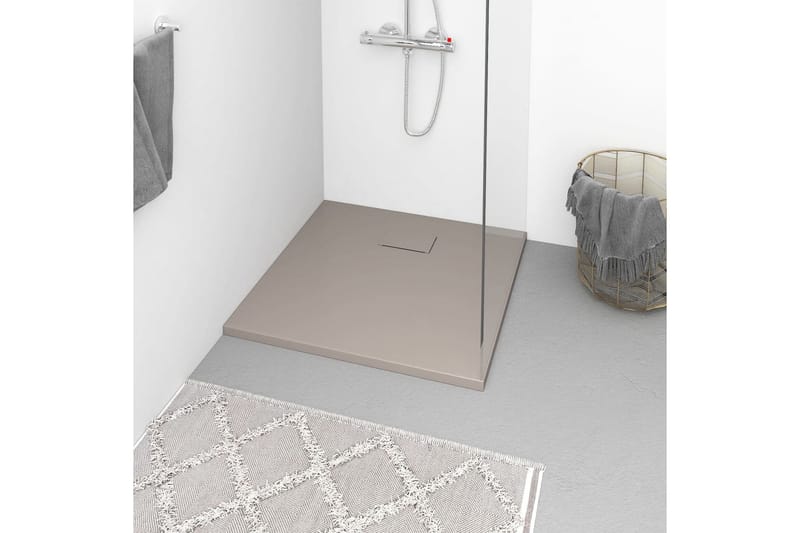 Suihkualusta SMC ruskea 80x80 cm - Talo & remontointi - Keittiö & kylpyhuone - Kylpyhuone - Kylpyhuonetarvikkeet - Muuta
