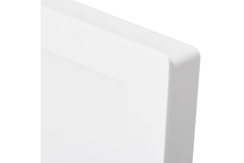 Suihkusyvennys 3 osastolla mattavalkoinen 41x99x9 cm - Valkoinen - Talo & remontointi - Keittiö & kylpyhuone - Kylpyhuone - Suihkutarvikkeet - Suihkuhyllyt & suihkukorit
