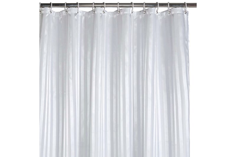Suihkuverho 180 x 200 cm, Valkoinen