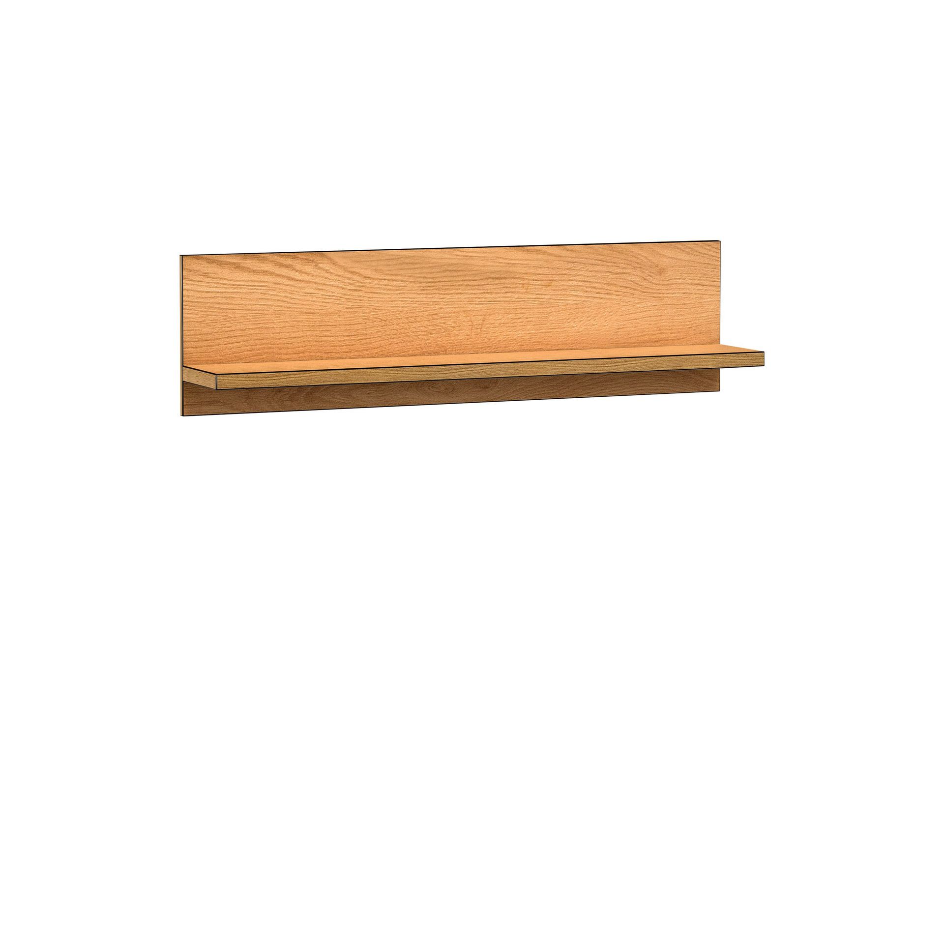 Fonti seinähylly 120 cm - Ruskea