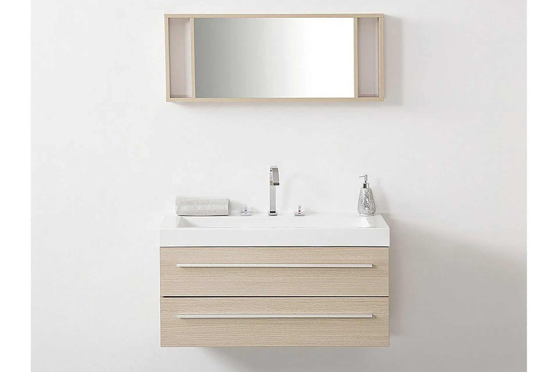 Kylpyhuonekalusteet Barcelona 47x100 cm - Beige