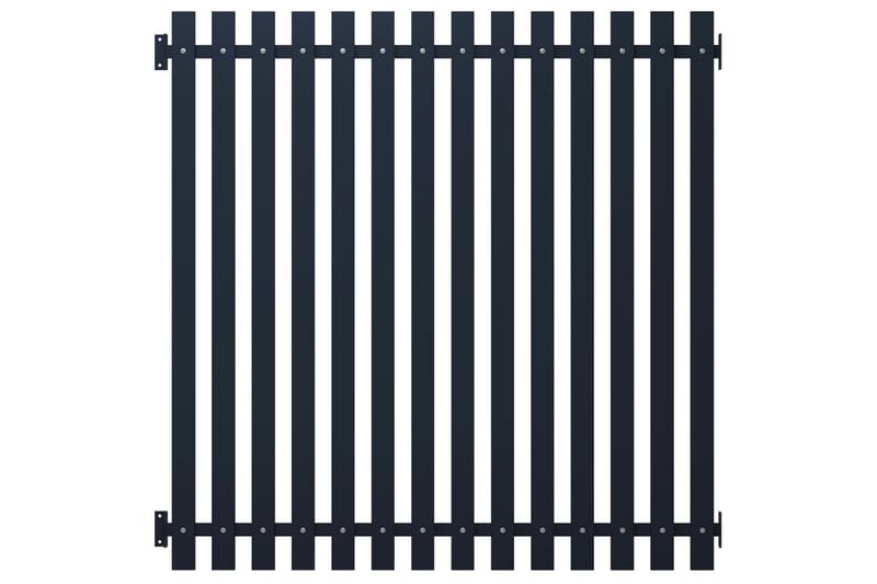 Aitapaneeli antrasiitti 170,5x170 cm jauhemaalattu teräs - Antrasiitti - Talo & remontointi - Näkösuojat & aitaukset - Aita - Aitatolpat