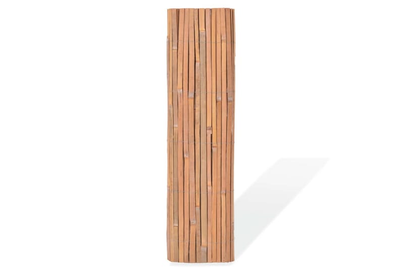 Bambuaidat 2 kpl 100 x 400 cm - Ruskea - Talo & remontointi - Näkösuojat & aitaukset - Aita - Puuaita