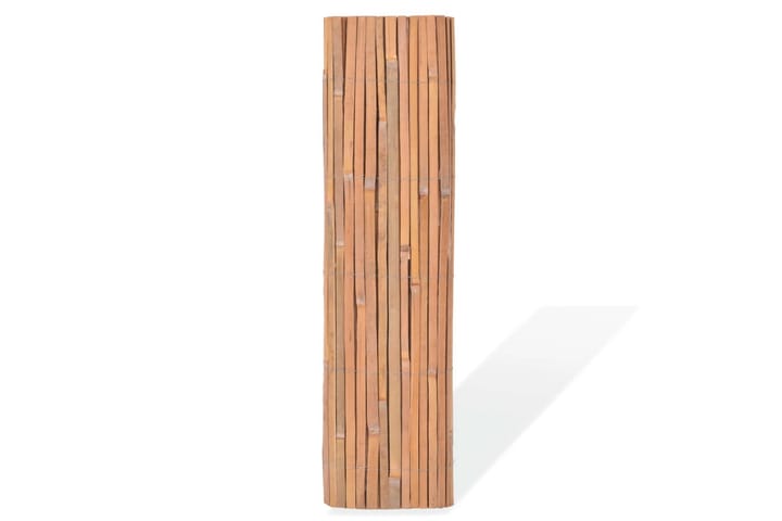 Bambuaidat 2 kpl 100 x 400 cm - Ruskea - Puuaita