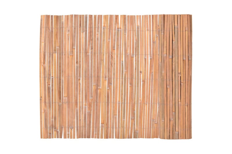 Bambuaita 100x600 cm - Ruskea - Talo & remontointi - Näkösuojat & aitaukset - Aita - Puuaita