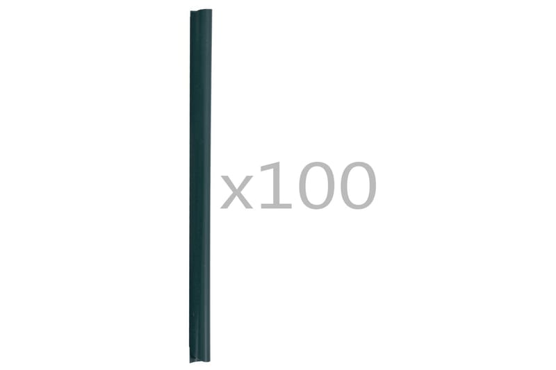 100 kpl aidan kiinnikkeet PVC vihreä - Vihreä - Talo & remontointi - Näkösuojat & aitaukset - Aita - Muut aitatuotteet