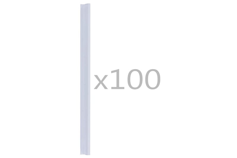 100 kpl aidan kiinnikkeet PVC läpinäkyvä - Läpinäkyvä - Talo & remontointi - Näkösuojat & aitaukset - Aita - Muut aitatuotteet