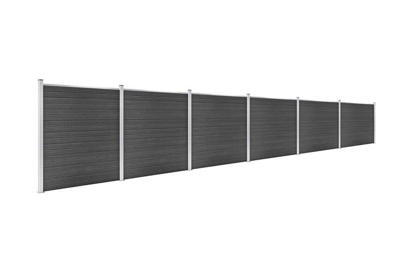 Aitapaneelisarja WPC 1045x186 cm musta - Musta - Talo & remontointi - Näkösuojat & aitaukset - Aita - Muut aitatuotteet