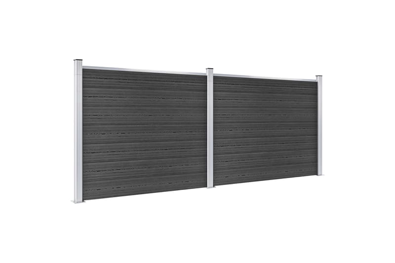 Aitapaneelisarja WPC 353x146 cm harmaa - Harmaa - Talo & remontointi - Näkösuojat & aitaukset - Aita - Muut aitatuotteet