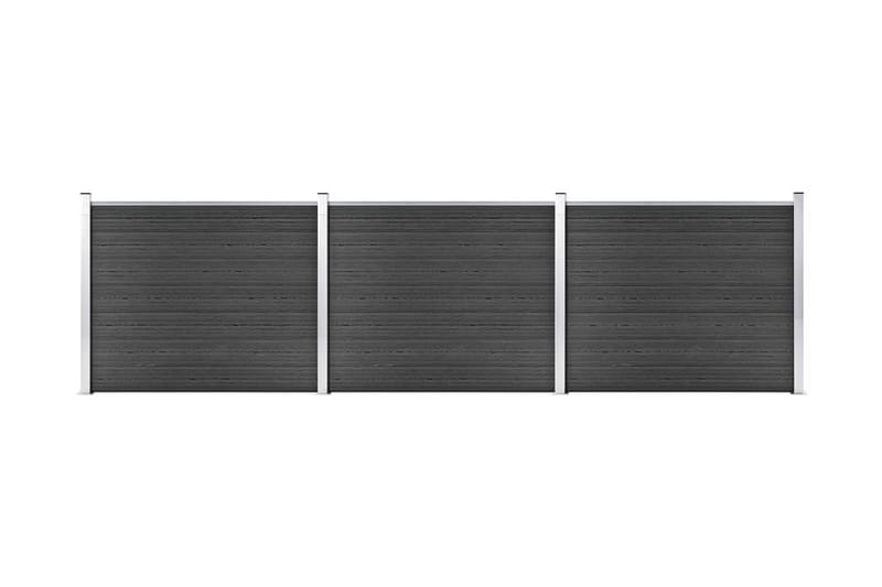 Aitapaneelisarja WPC 526x146 cm harmaa - Harmaa - Talo & remontointi - Näkösuojat & aitaukset - Aita - Muut aitatuotteet
