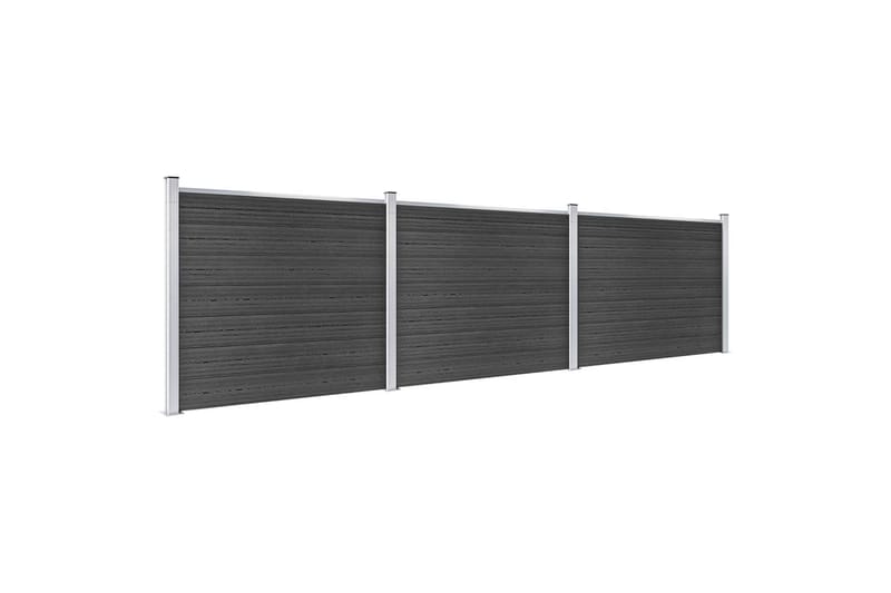 Aitapaneelisarja WPC 526x146 cm harmaa - Harmaa - Talo & remontointi - Näkösuojat & aitaukset - Aita - Muut aitatuotteet