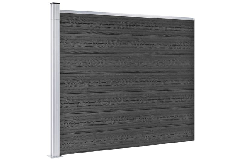 Aitapaneelisarja WPC 699x146 cm harmaa - Harmaa - Talo & remontointi - Näkösuojat & aitaukset - Aita - Muut aitatuotteet