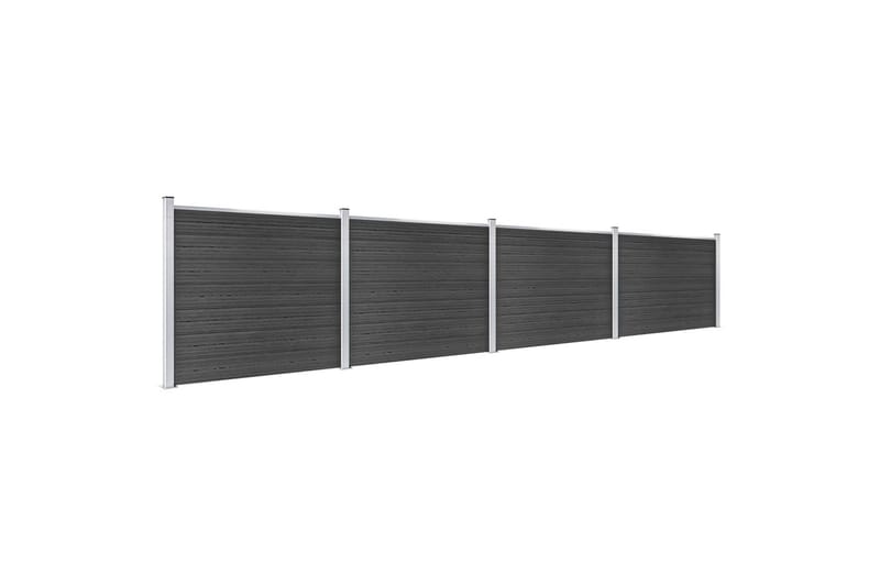 Aitapaneelisarja WPC 699x146 cm harmaa - Harmaa - Talo & remontointi - Näkösuojat & aitaukset - Aita - Muut aitatuotteet