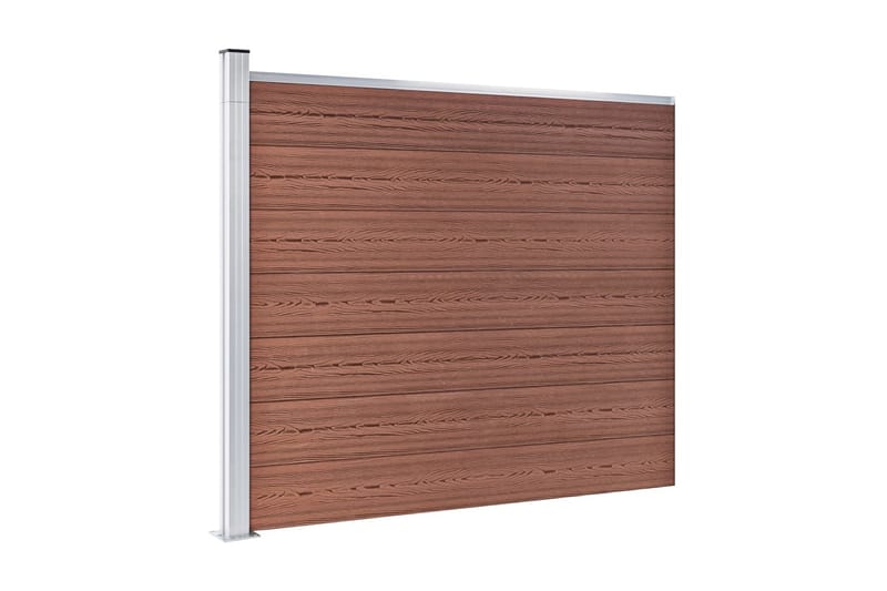Aitapaneelisarja WPC 699x146 cm ruskea - Ruskea - Talo & remontointi - Näkösuojat & aitaukset - Aita - Muut aitatuotteet