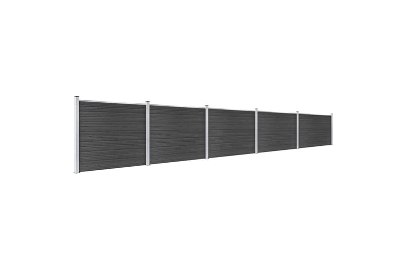 Aitapaneelisarja WPC 872x146 cm harmaa - Harmaa - Talo & remontointi - Näkösuojat & aitaukset - Aita - Muut aitatuotteet