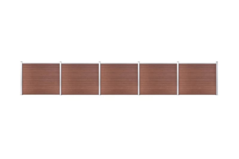 Aitapaneelisarja WPC 872x146 cm ruskea - Ruskea - Talo & remontointi - Näkösuojat & aitaukset - Aita - Muut aitatuotteet