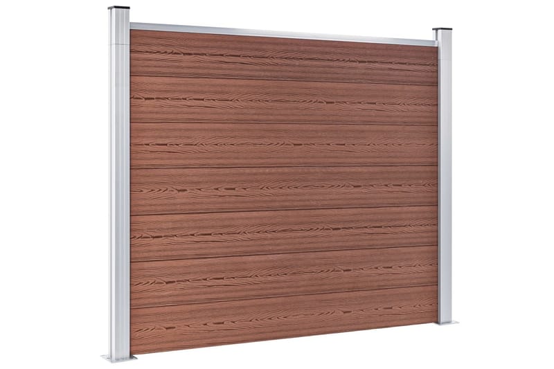 Aitapaneelisarja WPC 872x146 cm ruskea - Ruskea - Talo & remontointi - Näkösuojat & aitaukset - Aita - Muut aitatuotteet