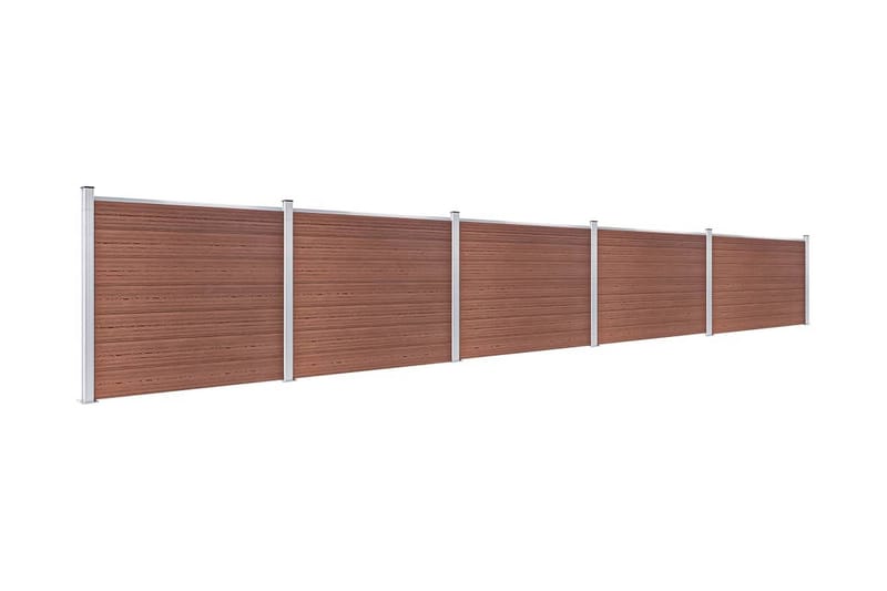 Aitapaneelisarja WPC 872x146 cm ruskea - Ruskea - Talo & remontointi - Näkösuojat & aitaukset - Aita - Muut aitatuotteet
