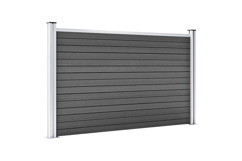 Aitapaneeli WPC 180x105 cm musta - Talo & remontointi - Näkösuojat & aitaukset - Aita - Puuaita