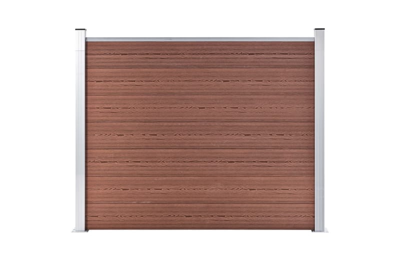 Aitapaneeli WPC 180x146 cm ruskea - Ruskea - Talo & remontointi - Näkösuojat & aitaukset - Aita - Puuaita