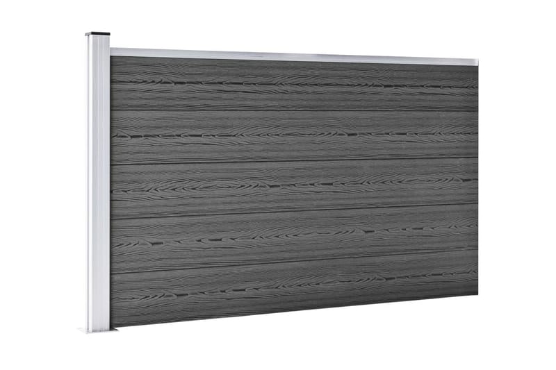 Aitapaneelisarja WPC 526x105 cm musta - Talo & remontointi - Näkösuojat & aitaukset - Aita - Puuaita