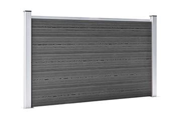 Aitapaneelisarja WPC 526x105 cm musta - Talo & remontointi - Näkösuojat & aitaukset - Aita - Puuaita