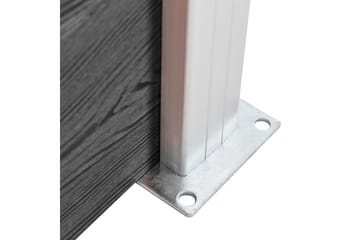 Aitapaneelisarja WPC 526x105 cm musta - Talo & remontointi - Näkösuojat & aitaukset - Aita - Puuaita