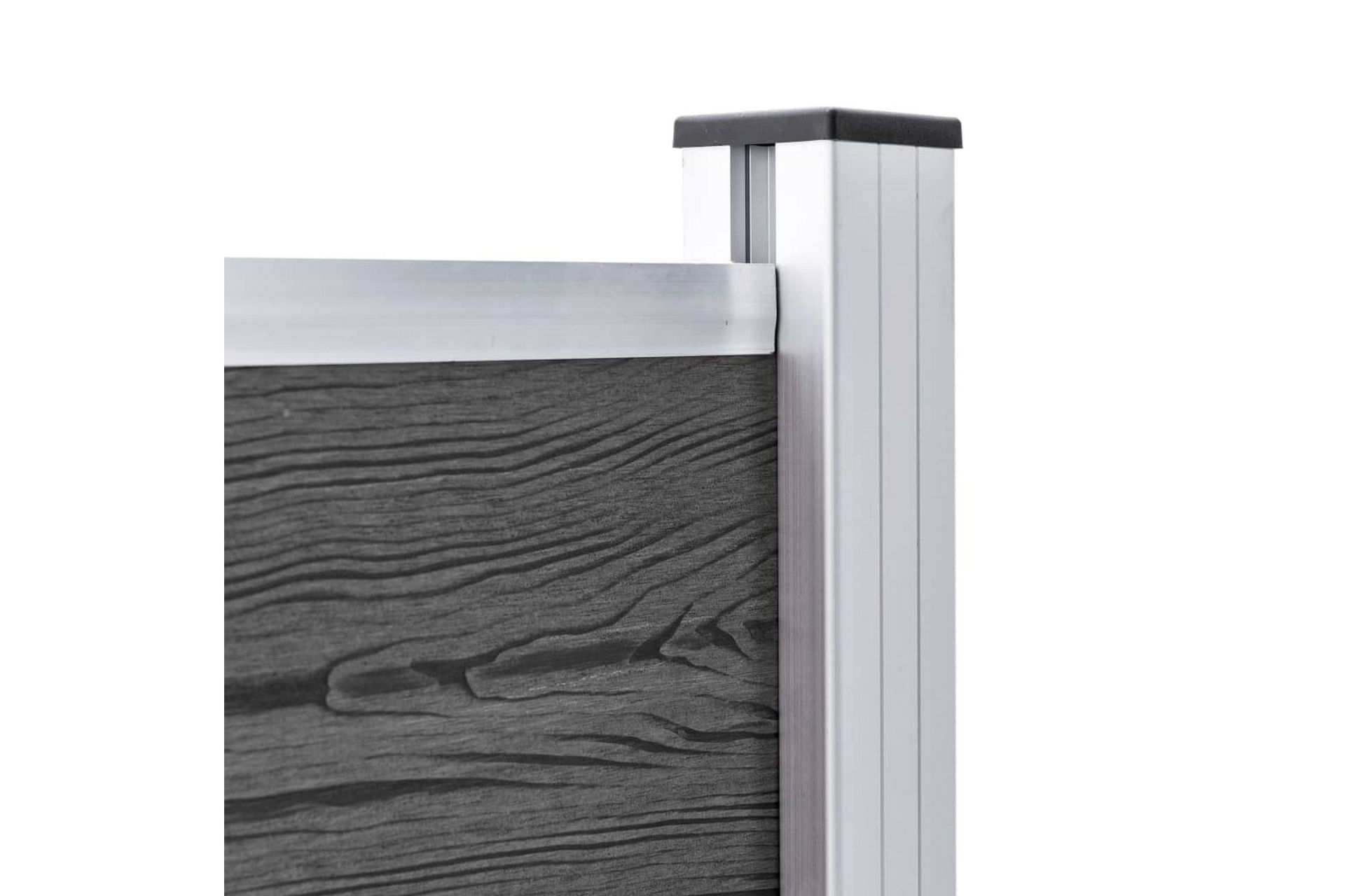 Aitapaneelisarja WPC 526x105 cm musta - Talo & remontointi - Näkösuojat & aitaukset - Aita - Puuaita