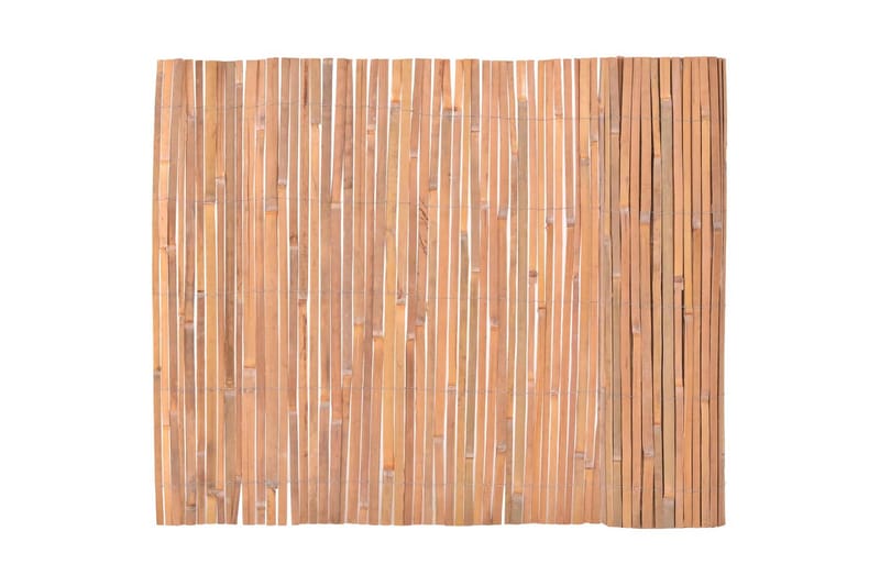 Bambuaita 100x400 cm - Ruskea - Talo & remontointi - Näkösuojat & aitaukset - Aita - Puuaita
