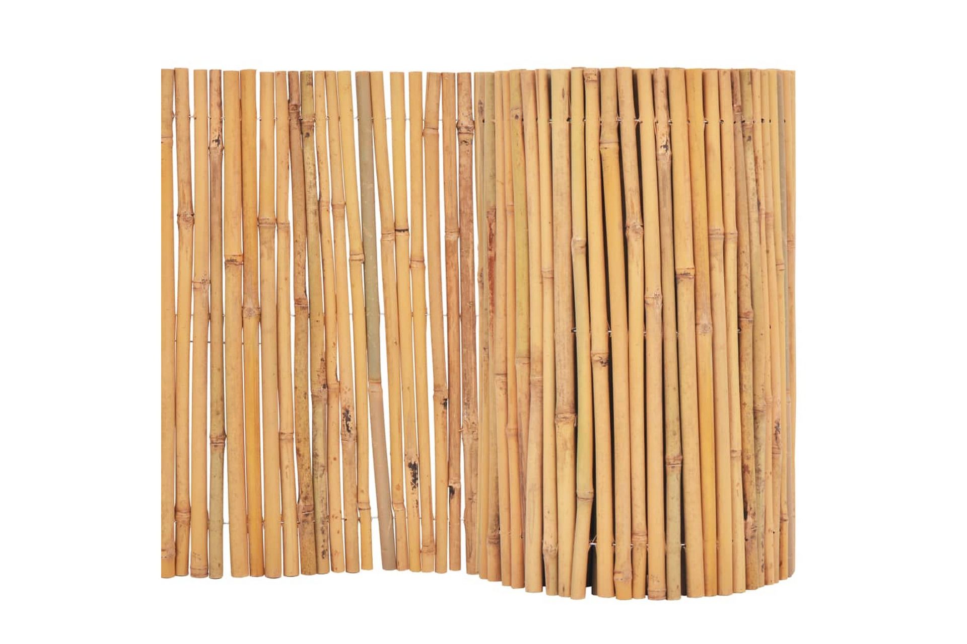 Bambuaita 500x50 cm - Ruskea - Talo & remontointi - Näkösuojat & aitaukset - Aita - Puuaita