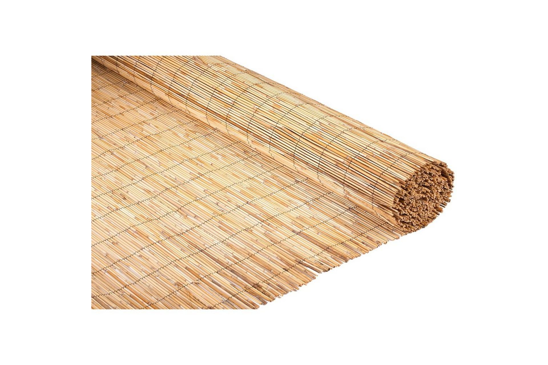 Nature Puutarhasuoja ruokomatto 1,5 x 3 m - Beige - Talo & remontointi - Näkösuojat & aitaukset - Aita - Puuaita