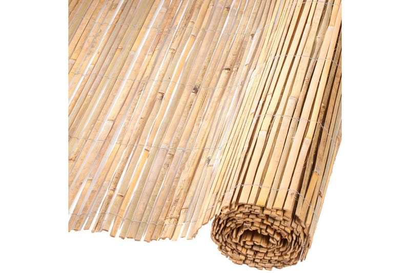 Nature Puutarhasuoja bambu 1,5 x 5 m - Ruskea - Puuaita