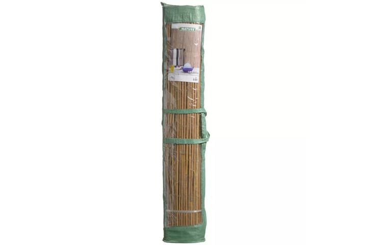 Nature Puutarhasuoja bambu 1,5 x 5 m - Ruskea - Puuaita