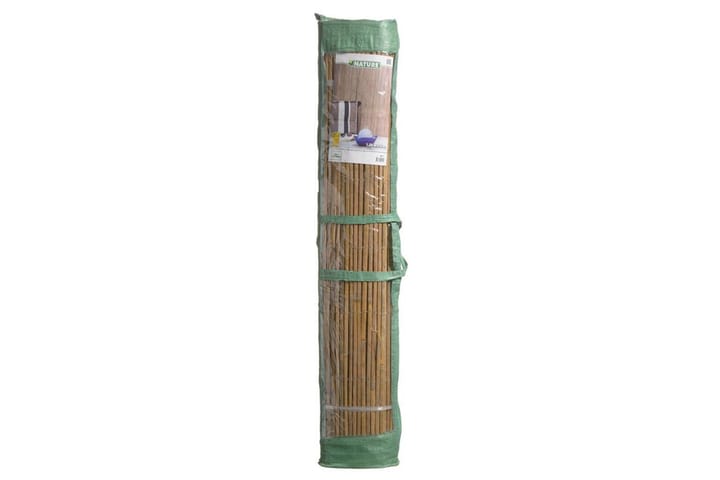 Nature Puutarhasuoja bambu 1 x 5 m - Beige - Puuaita