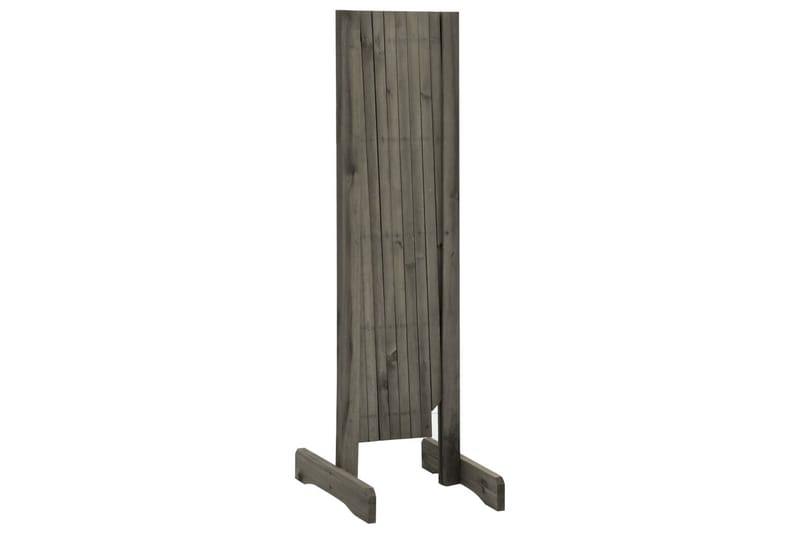 Puutarhan säleikköaita harmaa 150x80 cm täysi kuusi - Harmaa - Talo & remontointi - Näkösuojat & aitaukset - Aita - Puuaita
