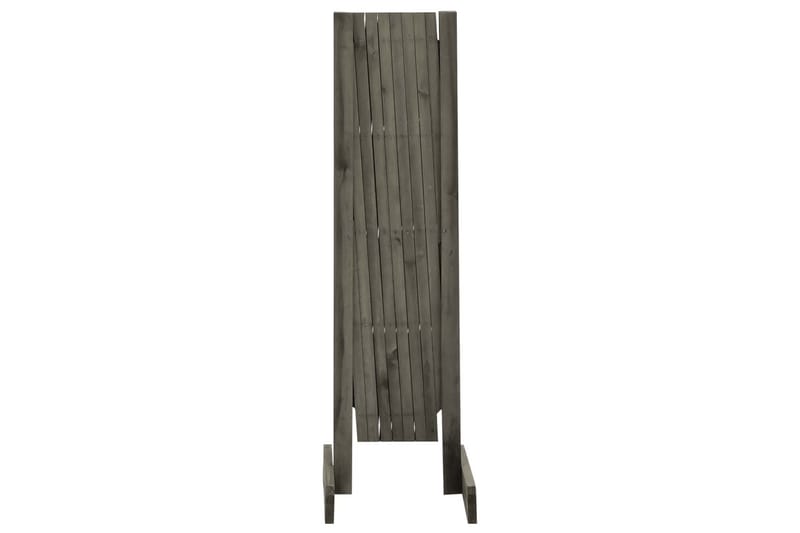 Puutarhan säleikköaita harmaa 150x80 cm täysi kuusi - Harmaa - Talo & remontointi - Näkösuojat & aitaukset - Aita - Puuaita